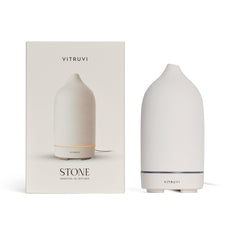 Power cord and lid of Vitruvi Stone Diffuser