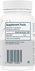 Bottle and capsule close-up highlighting Resveratrol 500mg and Piperine 5mg