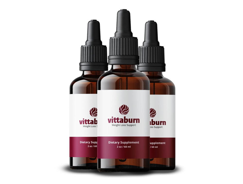 Vittaburn 3-pack bottle front view