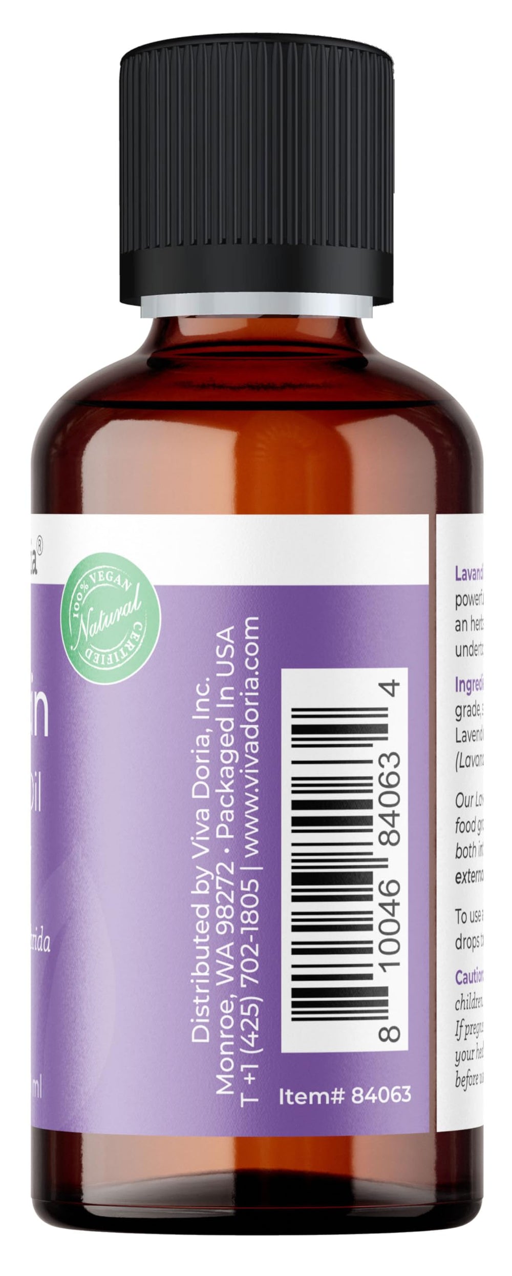 Aromatherapy diffuser setup with Lavandin essential oil