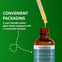 Natural ingredients in Viva Doria enamel remineralizing formula