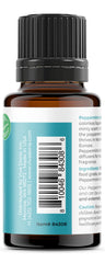 Northwest USA origin peppermint essential oil bottle