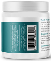 Reclosable USA-made packaging of Viva Doria Tooth Powder