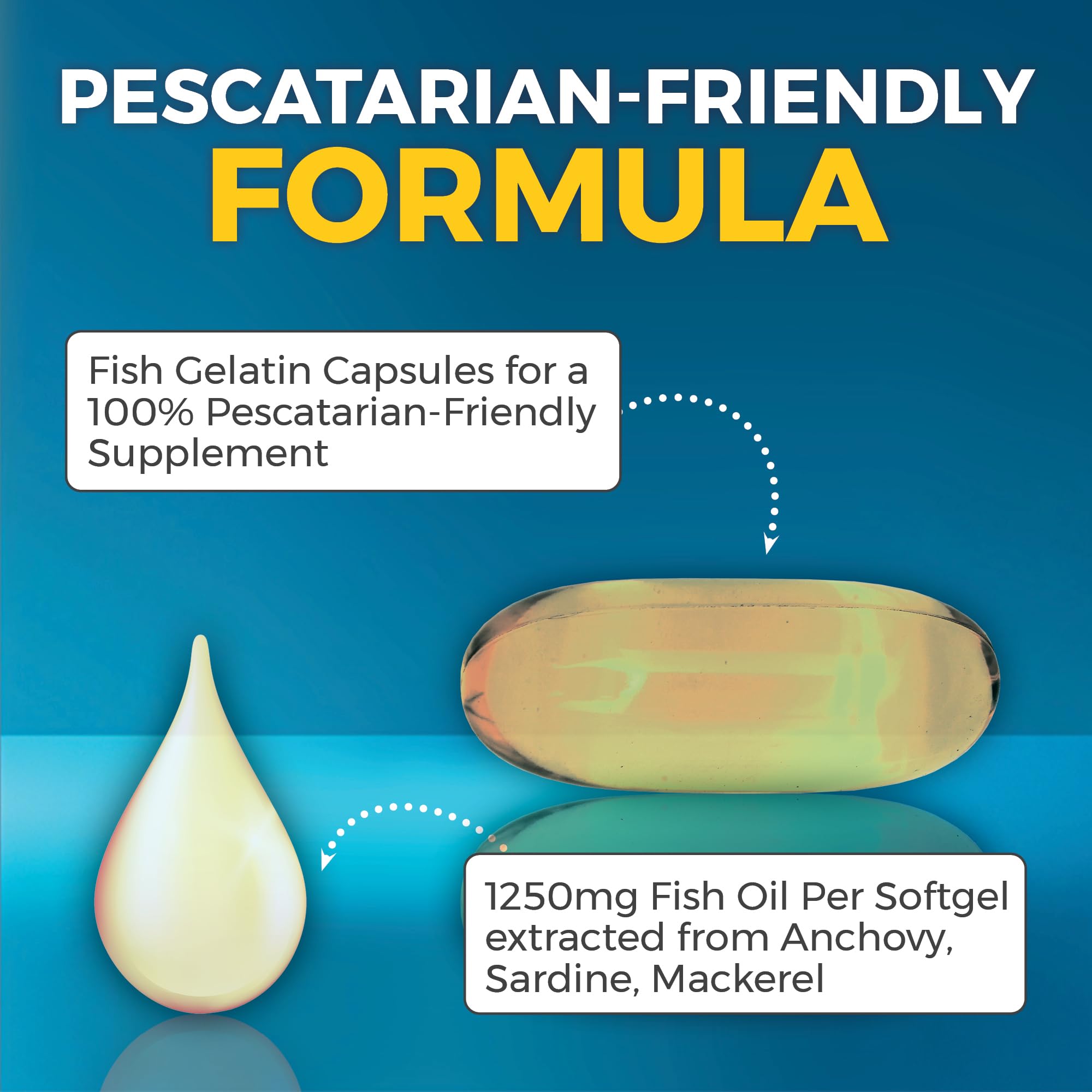 IFOS certified omega-3 label
