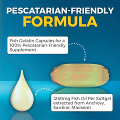 IFOS certified omega-3 label