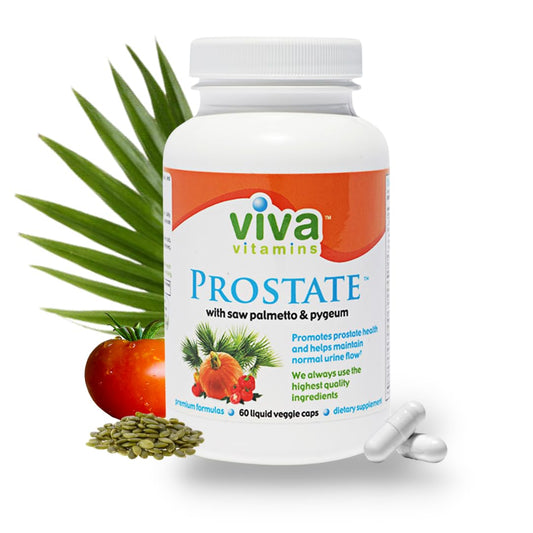 Viva Vitamins Prostate Health bottle front view