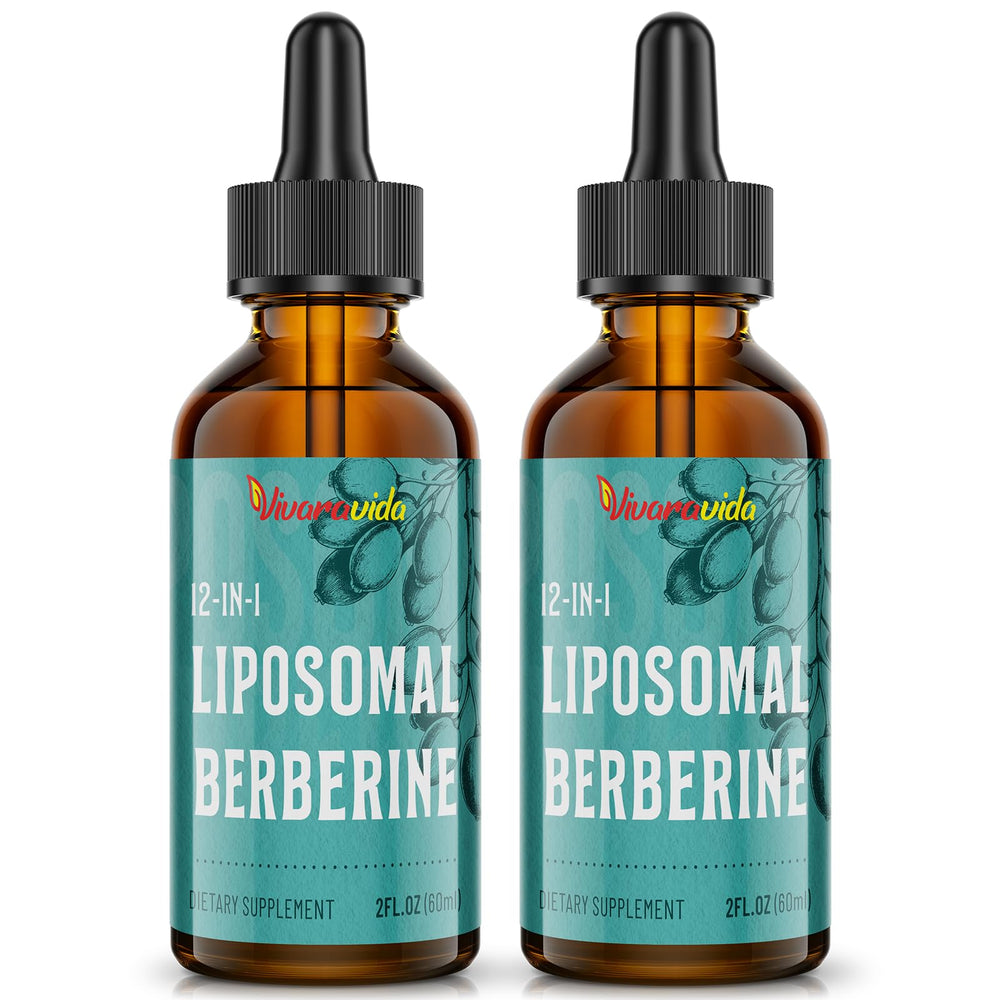 Vivaravida Berberine HCl Drops bottle for daily use and potential wellness support