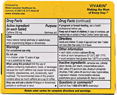 Graphic showing dosage of 200 mg caffeine per caplet