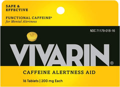 Vivarin Tabs 16-count front view