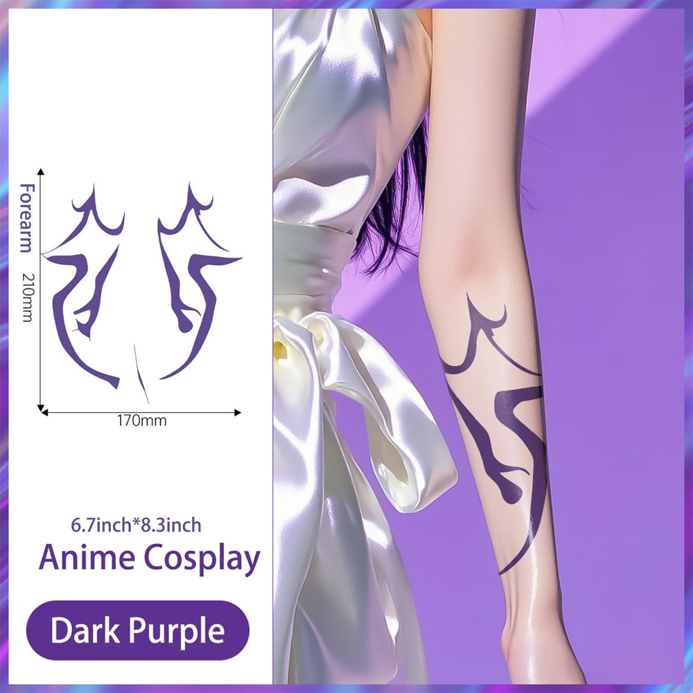 Vivipony Rumi thigh tattoos left designed for symmetrical balance