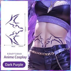 Vivipony Rumi thigh tattoos right for matching leg art