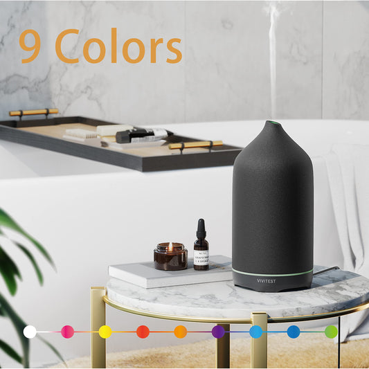 Close-up of handmade ceramic diffuser cover