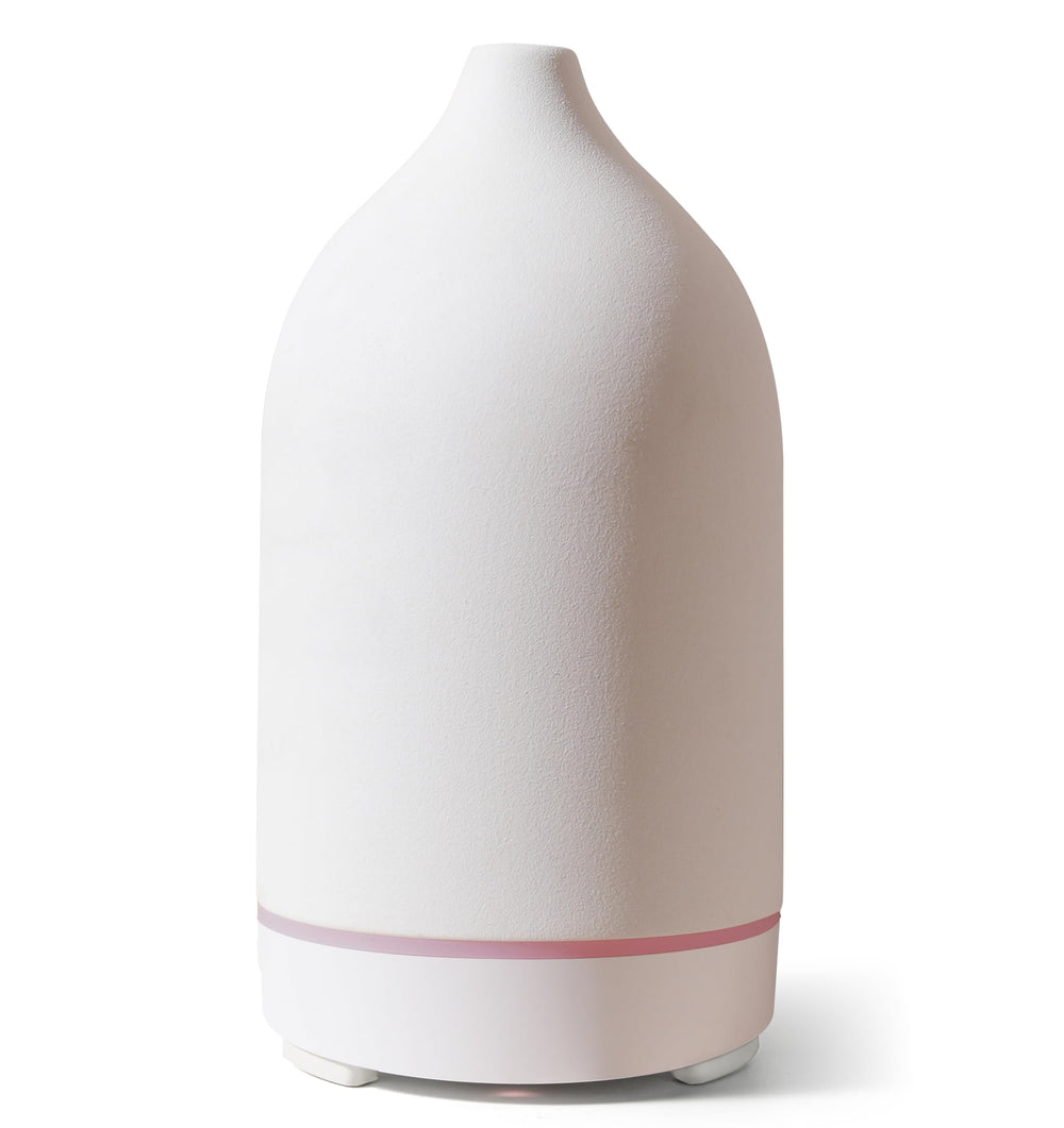 VIVITEST 200ml ceramic stone diffuser in white