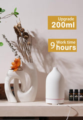 Ultrasonic diffuser with 4 timer options 2H 4H 6H