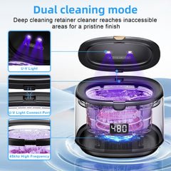VIVIZEN Ultrasonic Retainer Cleaner side profile