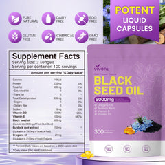 9-in-1 formula with oregano oil, burdock root, TQ and THQ