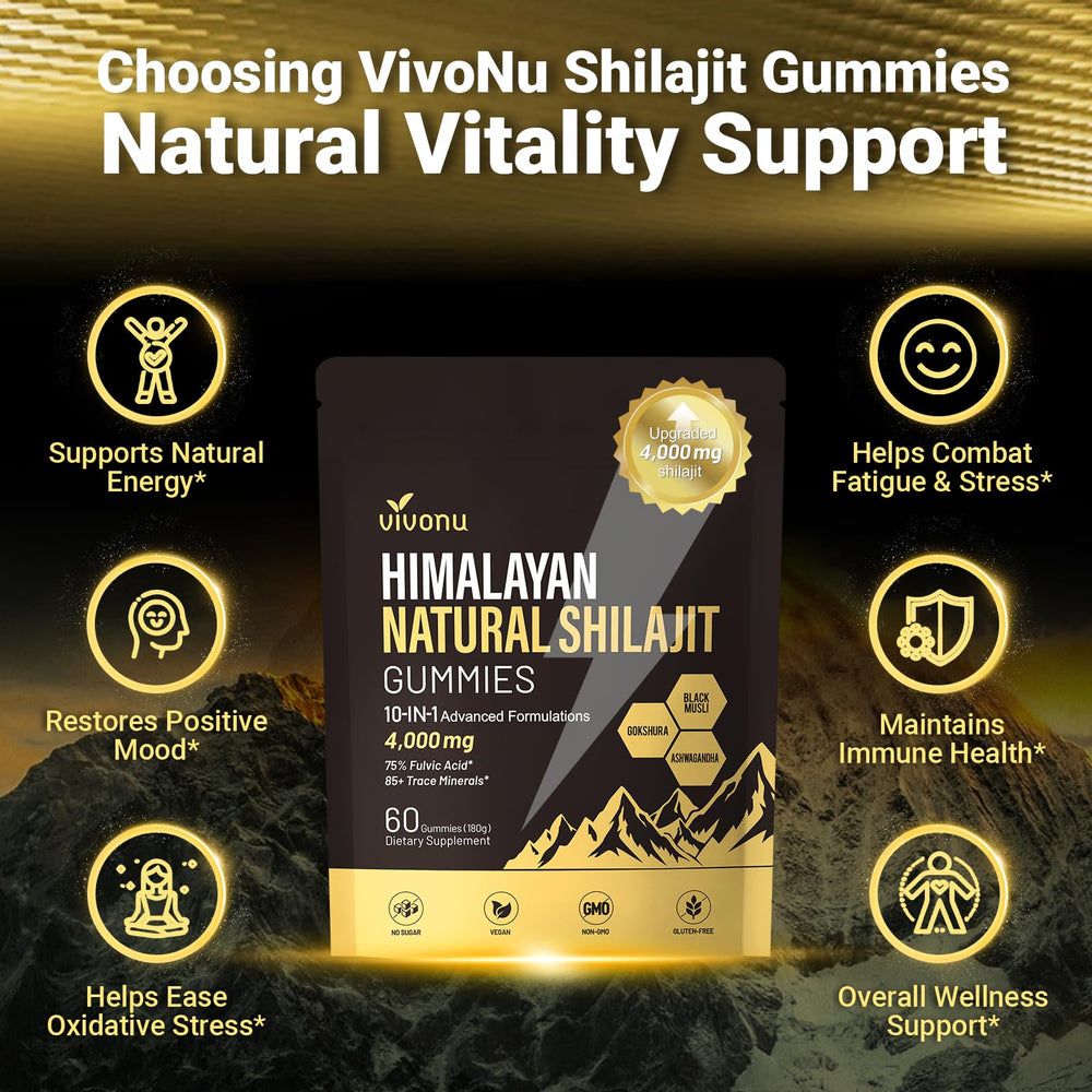Sugar-free vegan symbol next to VivoNu packaging