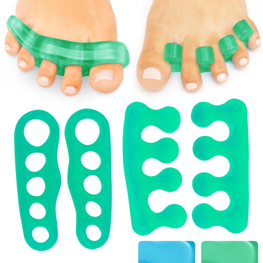 ViveSole toe separators set in packaging view for easy toe realignment.