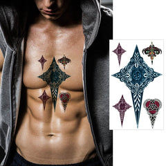 VIWIEU tattoo sheets sized 9.45 by 5.43 inches for versatile coverage.