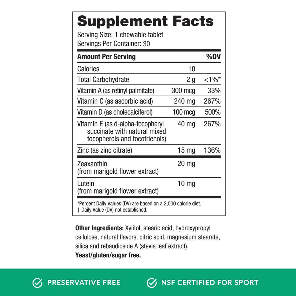 Citrus flavor Vizual Edge bottle and packaging close-up