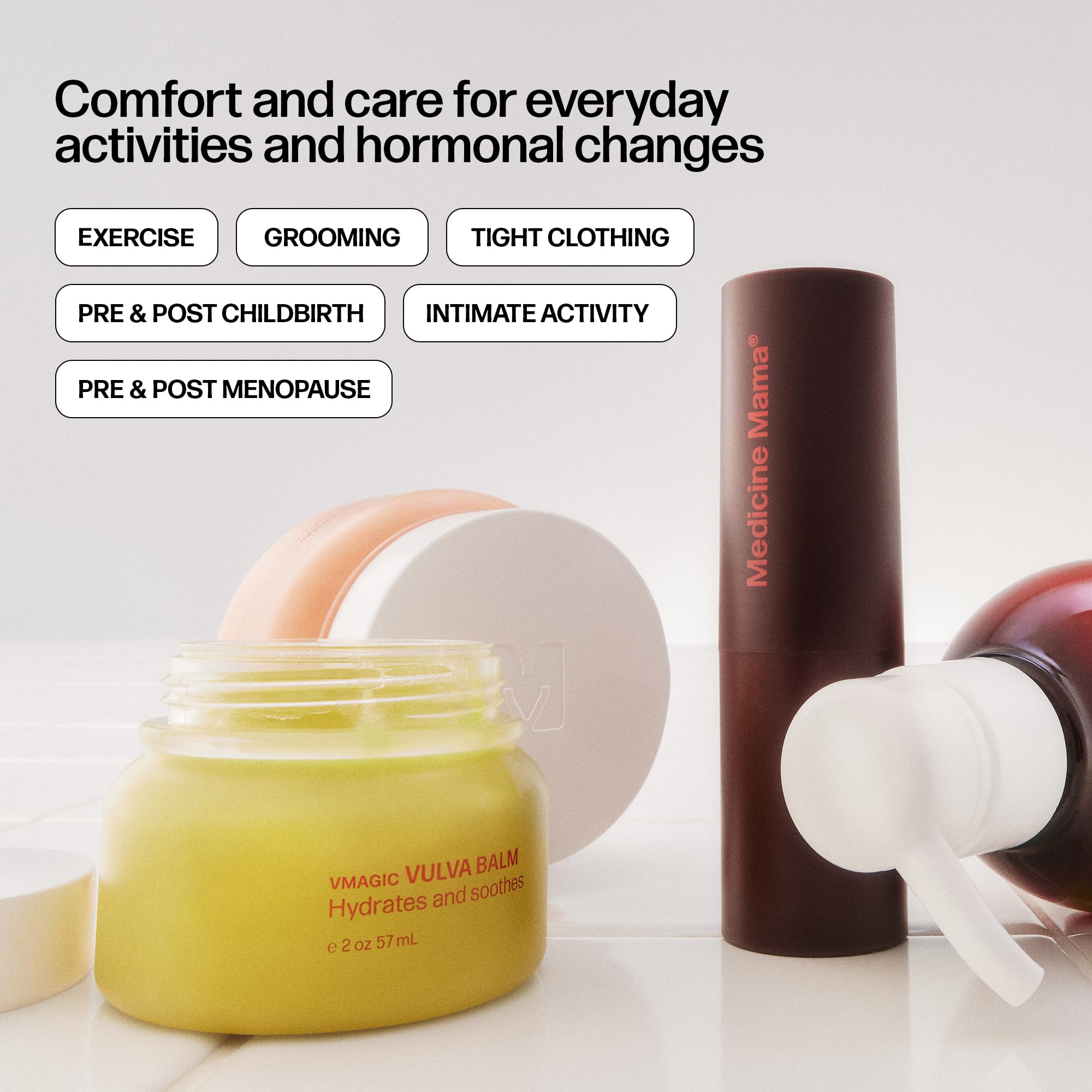 VMAGIC 2-pack boxes shown for convenient at-home care.