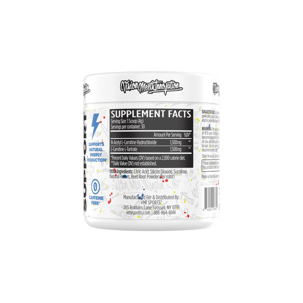 L-Carnitine 3000 Powder with scoop and bottle