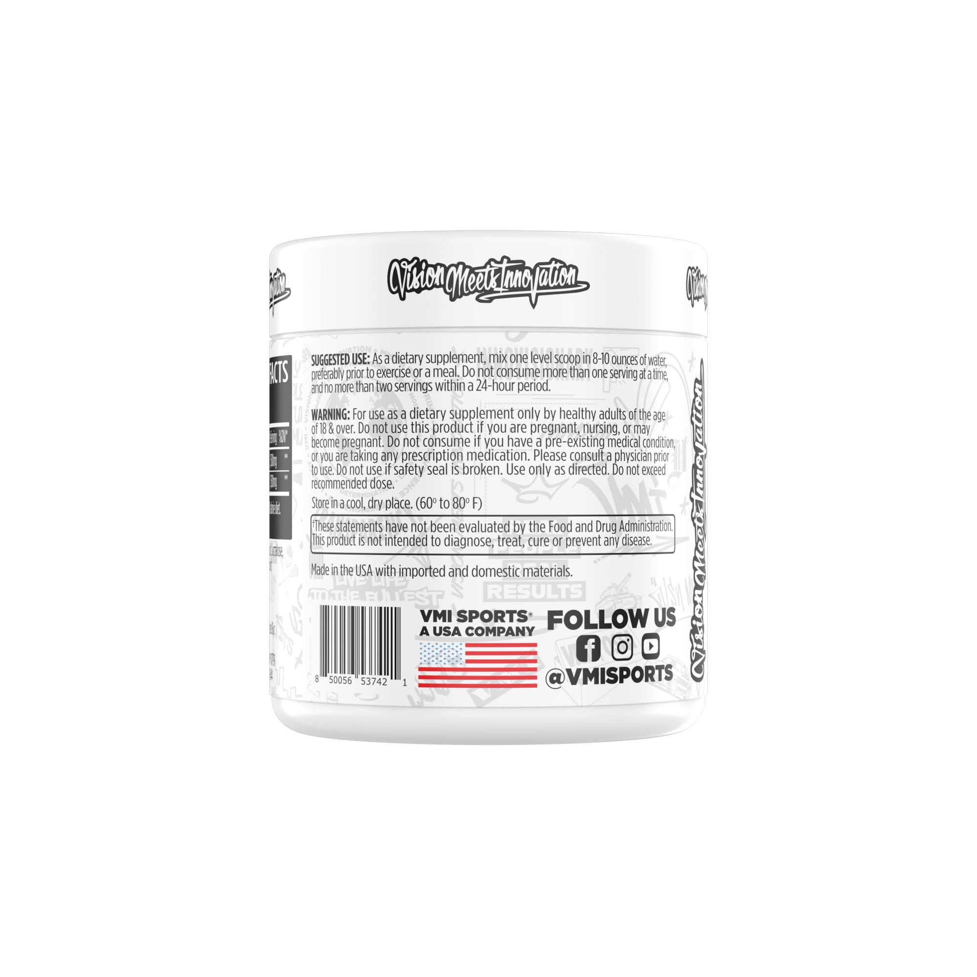 Serving scoop with prepared L-Carnitine 3000 powder and glass