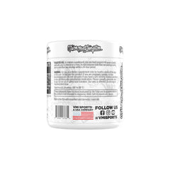 Nutrition facts panel for VMI Sports L-Carnitine 3000 Powder Patriot Pop
