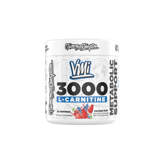 VMI Sports L-Carnitine 3000 Powder Patriot Pop front bottle