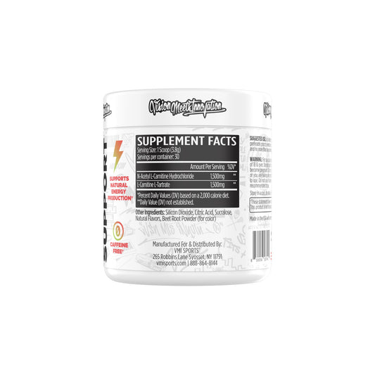 Serving scoop of VMI Sports L-Carnitine 3000 powder