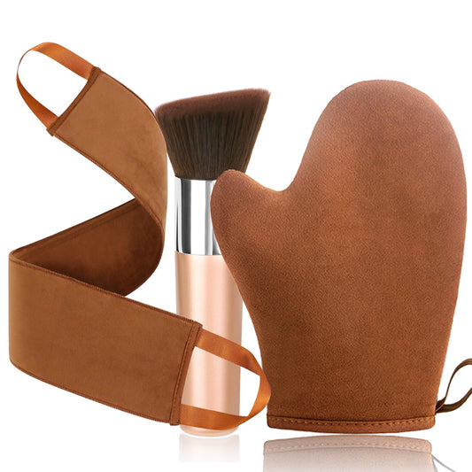 VNIHTT VNITT 3-in-1 self-tanning kit for an even, natural glow.