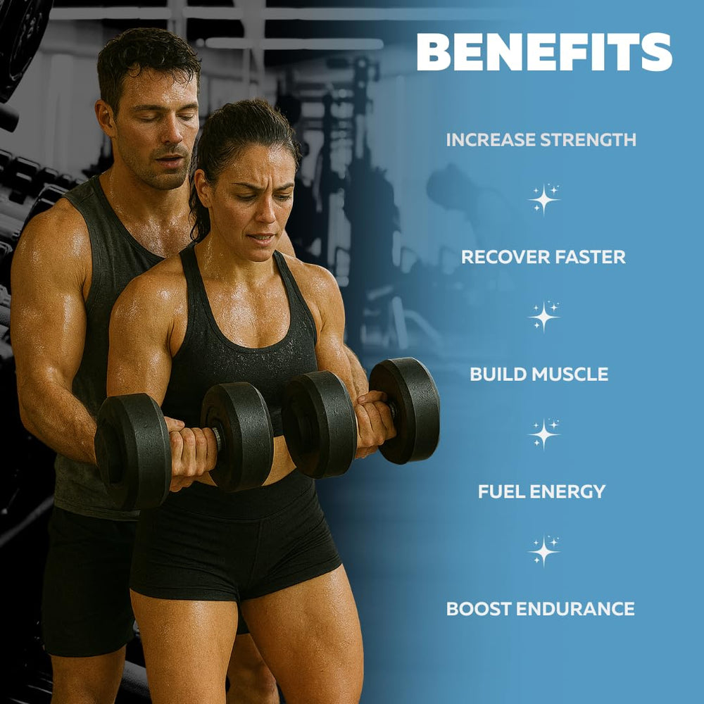 Packaging of Vocks Creatine Monohydrate Powder