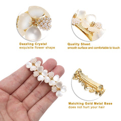 VOCOSTE wearing on bun or ponytail demonstrates versatile, secure grip for everyday use.