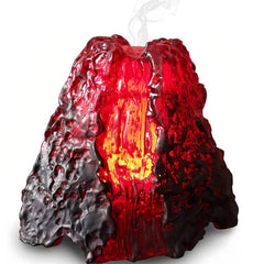 Volcano ultrasonic essential oil diffuser with 200ml capacity and lava-inspired design