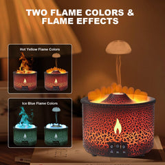Product placed in a living room with ambient lighting