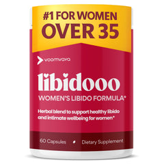 Hero shot of VoomVaya Libidooo bottle