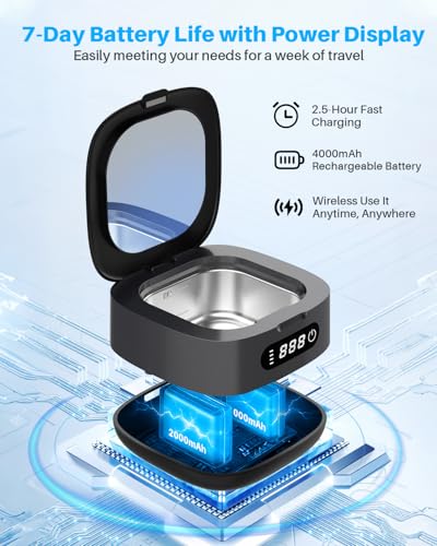 Dual U-V lamps for thorough cleaning