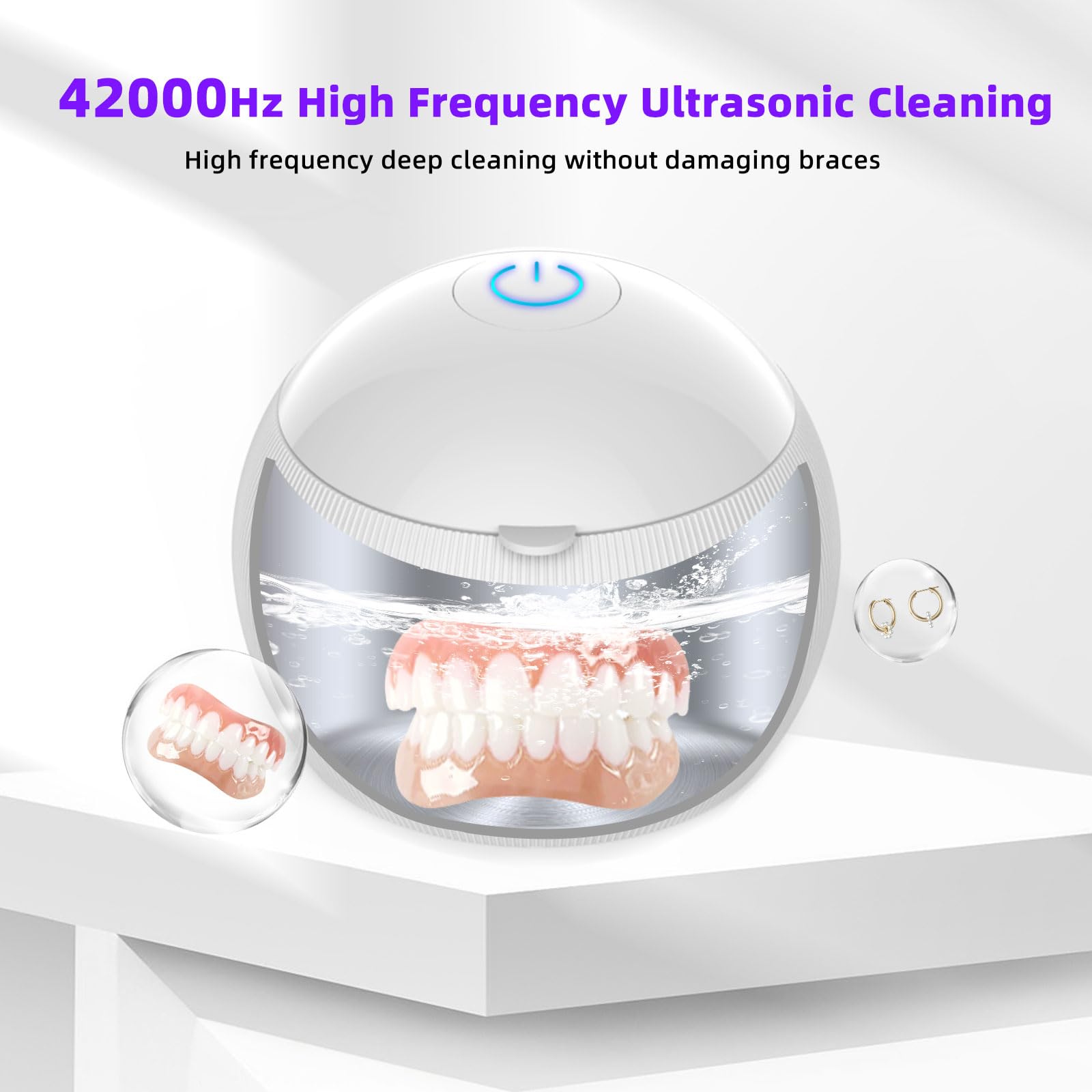 Ultrasonic UV Cleaner for Aligners and Retainers