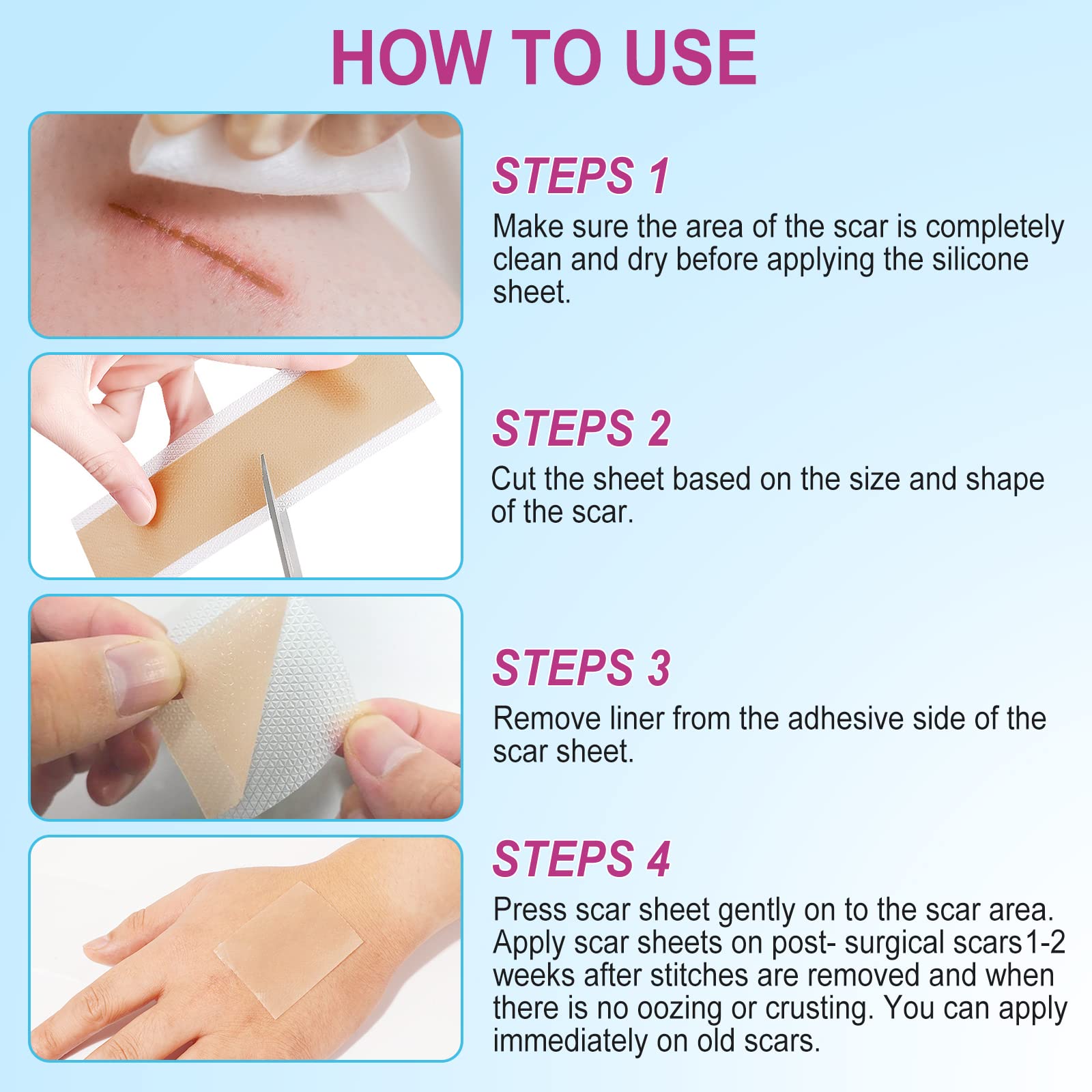 Vortexonix painless removal enables easy adhesive removal without irritation.