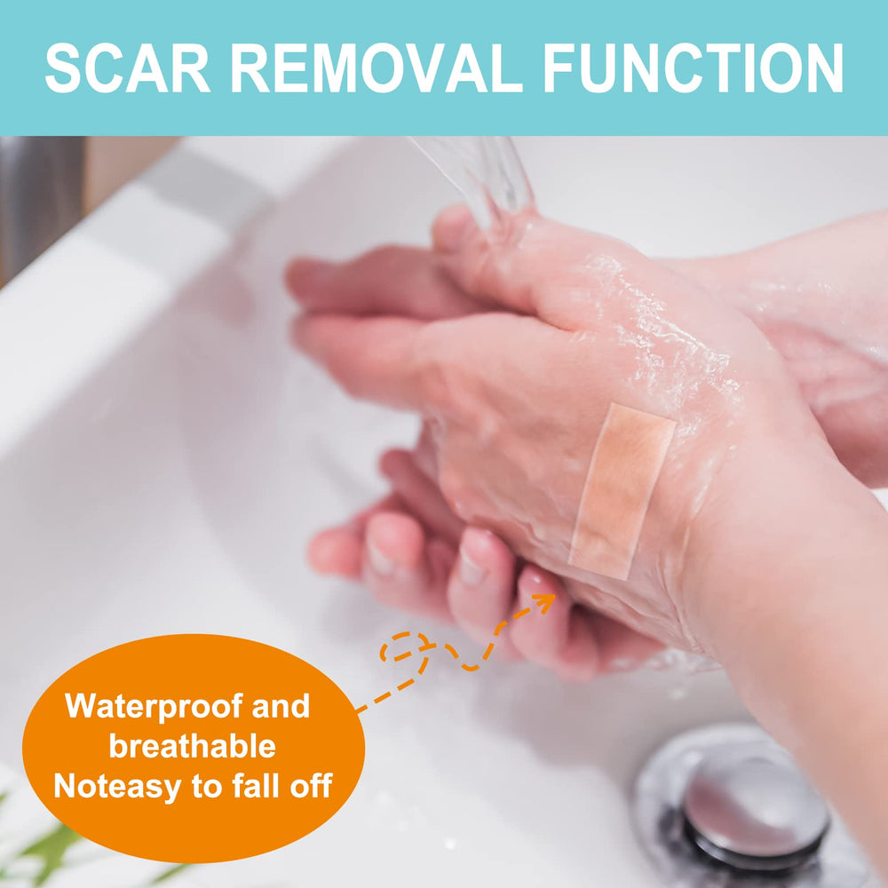 Vortexonix silicone scar sheets translucent design blends with skin tone