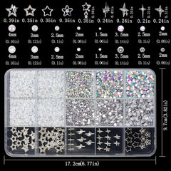 VOTACOS Nail Charms kit for versatile home manicure and crafts.