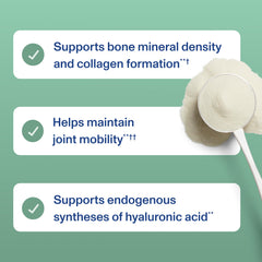 Bone and joint health branding on packaging