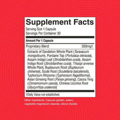 Six capsules and packaging for VS-C TCM Concentrate