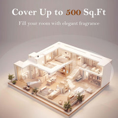 VT VERYSCENT TECH quiet diffuser at 38dB keeps conversations natural while scents waft.