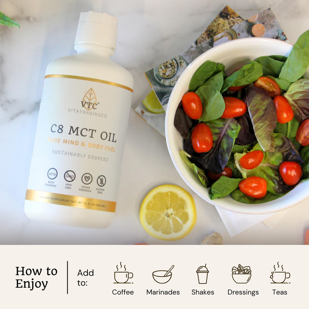 VTC VitaTradingCo label closeup shows BPA-free packaging