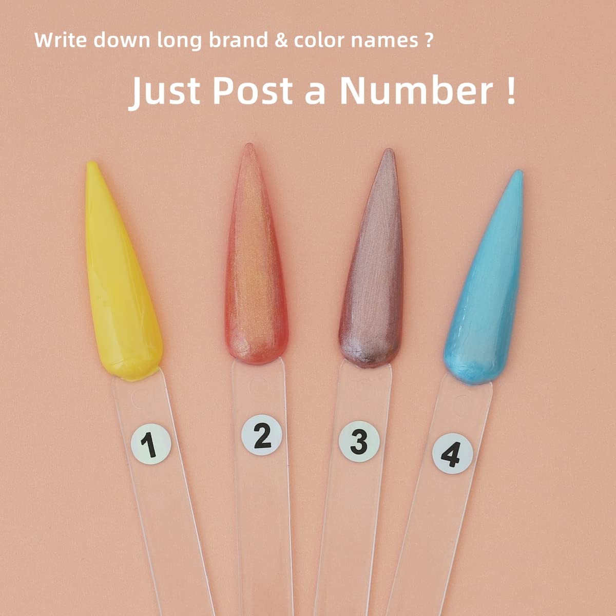 VUOJUR quick color matching demonstration for nail polishes