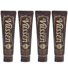 Front view of Vussen 28 toothpaste for adults in Floral Mint