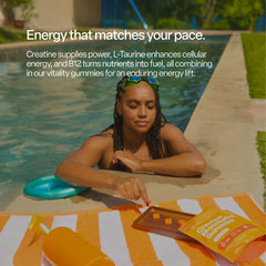 Active lifestyle with hydration and fitness imagery