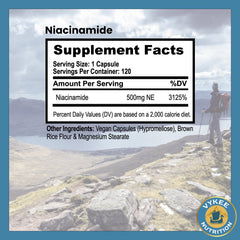 Niacinamide aiding cellular repair and overall wellness