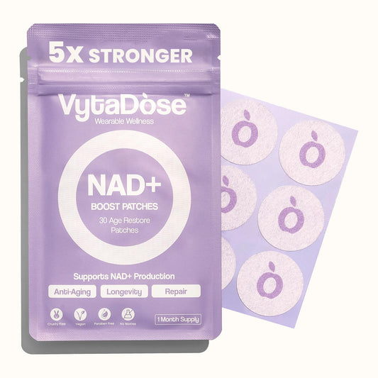 Vytadose NAD+ Boost Patch packaging and patch
